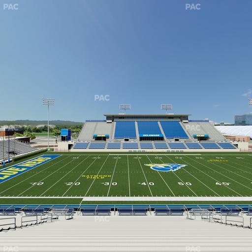 Delaware Stadium - Section L Seat View