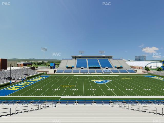 Delaware Stadium - Section L Seat View
