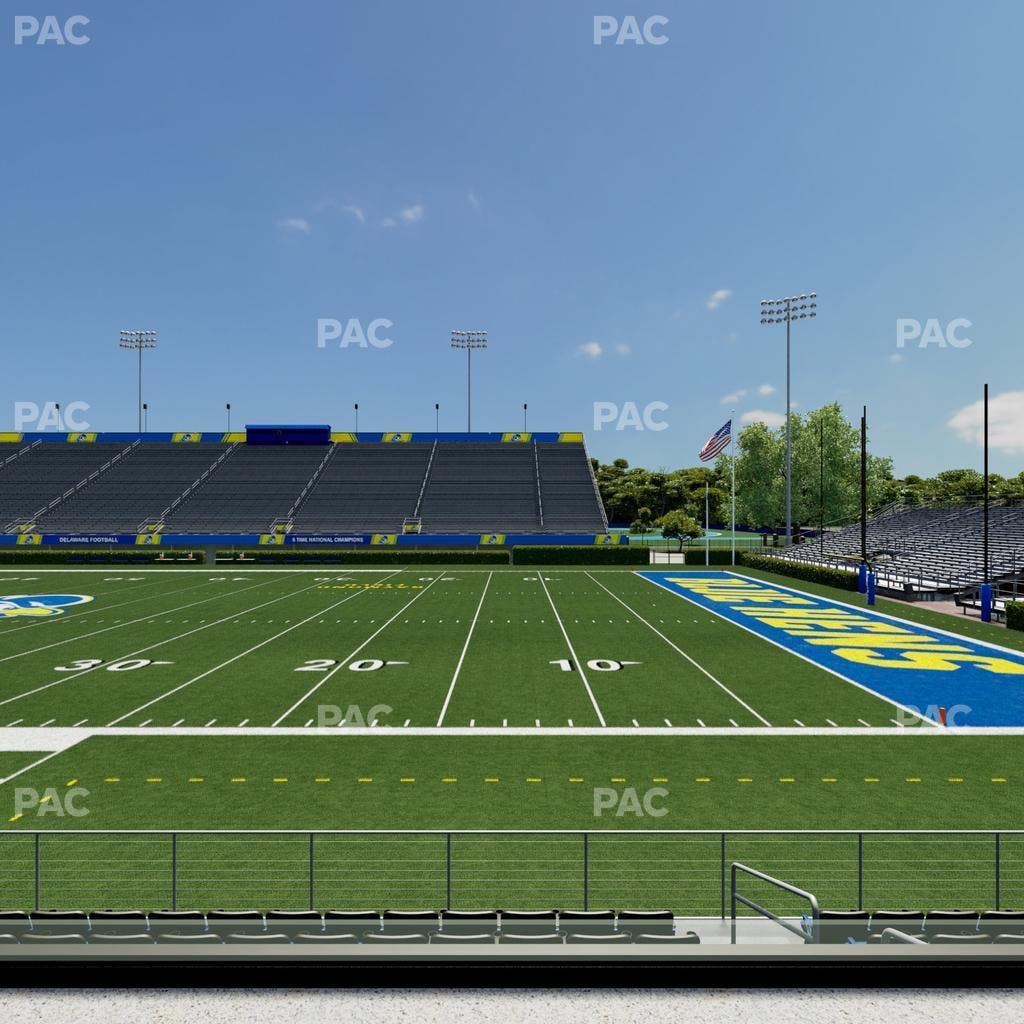Delaware Stadium - Section Loge 102 A Seat View