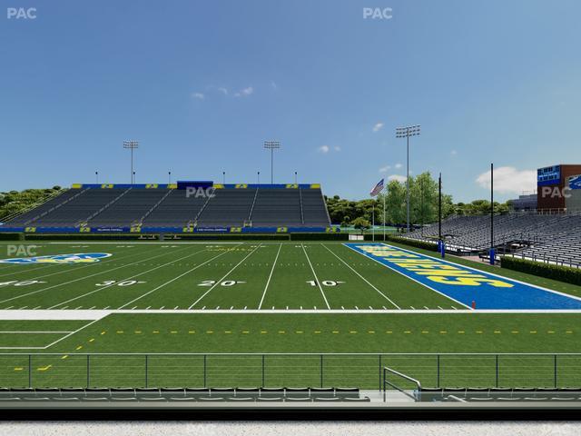 Delaware Stadium - Section Loge 102 A Seat View