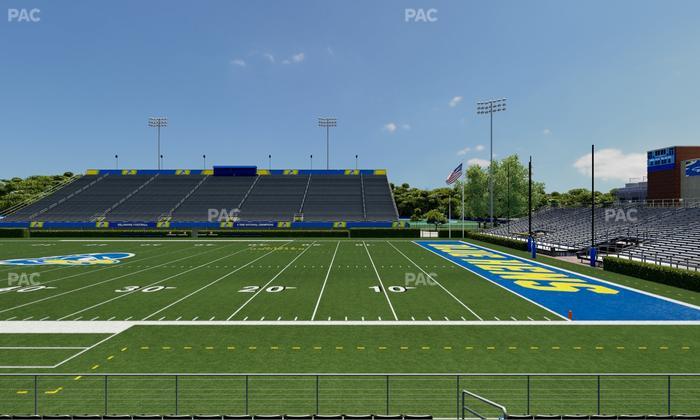 Delaware Stadium - Section Loge 102 A Seat View