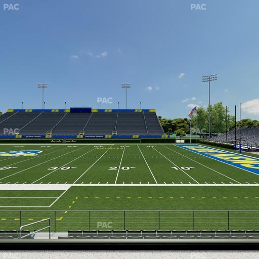 Delaware Stadium - Section Loge 102 B Seat View