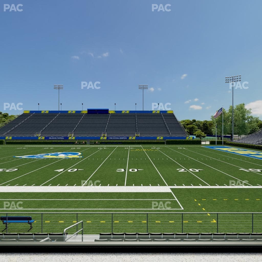 Delaware Stadium - Section Loge 103 Seat View