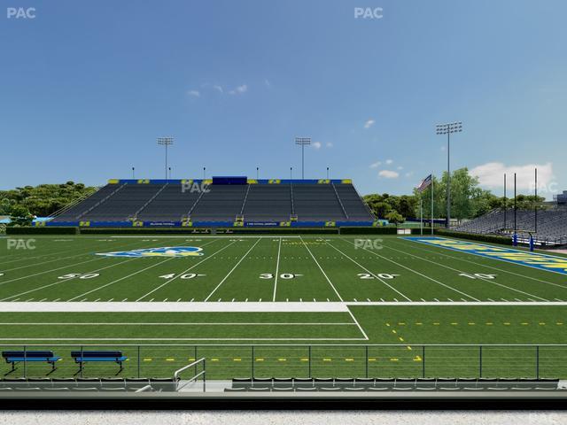Delaware Stadium - Section Loge 103 Seat View