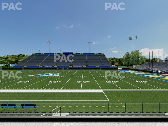Delaware Stadium - Section Loge 103 Seat View