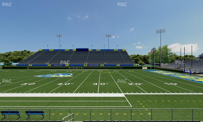 Delaware Stadium - Section Loge 103 Seat View