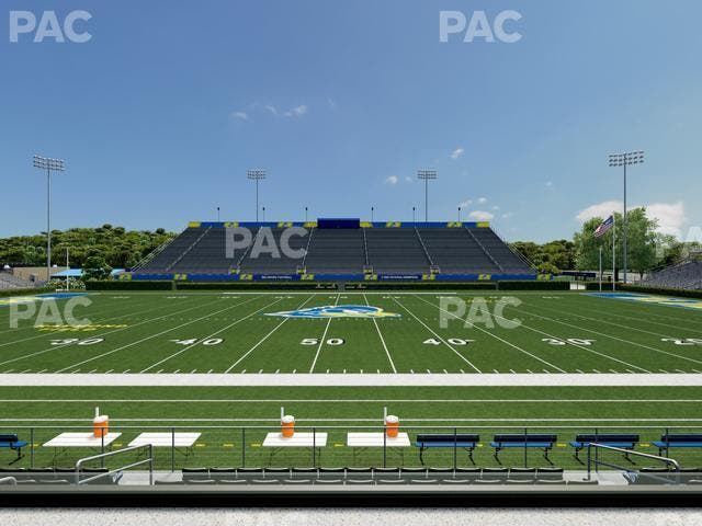 Delaware Stadium - Section Loge 105 Seat View