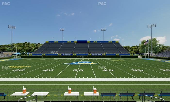 Delaware Stadium - Section Loge 105 Seat View