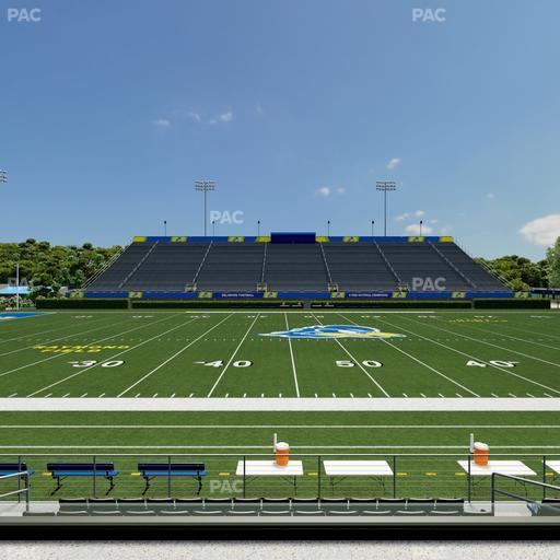 Delaware Stadium - Section Loge 106 Seat View
