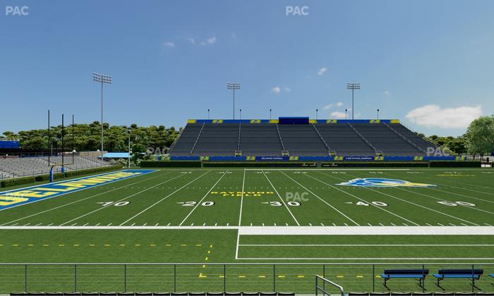 Delaware Stadium - Section Loge 108 Seat View