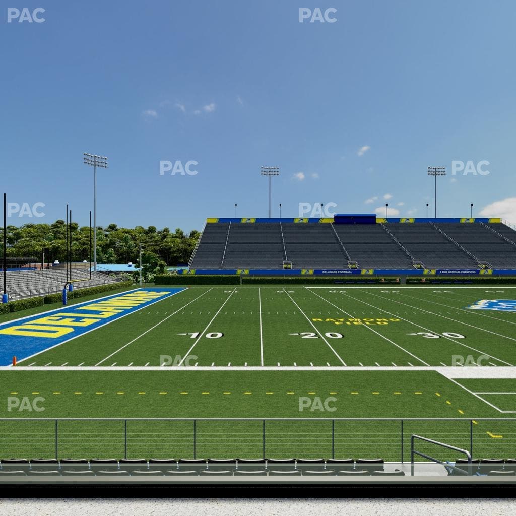 Delaware Stadium - Section Loge 109 A Seat View