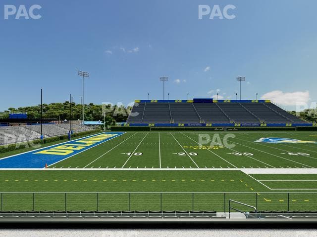 Delaware Stadium - Section Loge 109 A Seat View