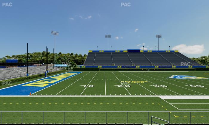 Delaware Stadium - Section Loge 109 A Seat View