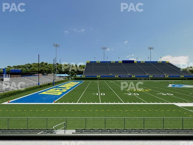 Delaware Stadium - Section Loge 109 B Seat View