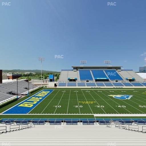 Delaware Stadium - Section M Seat View