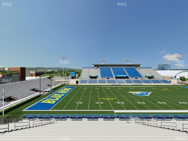 Delaware Stadium - Section M Seat View