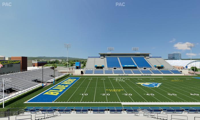 Delaware Stadium - Section M Seat View