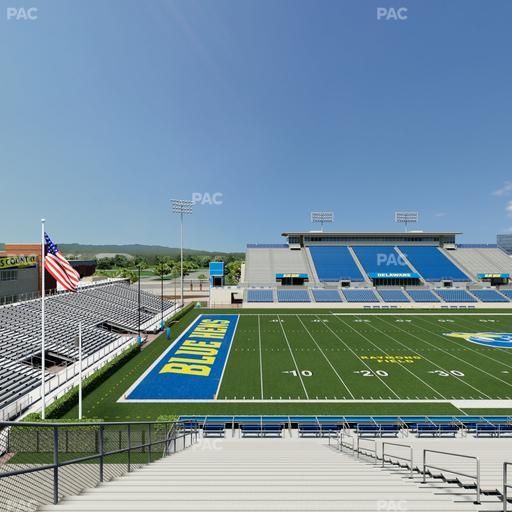 Delaware Stadium - Section N Seat View
