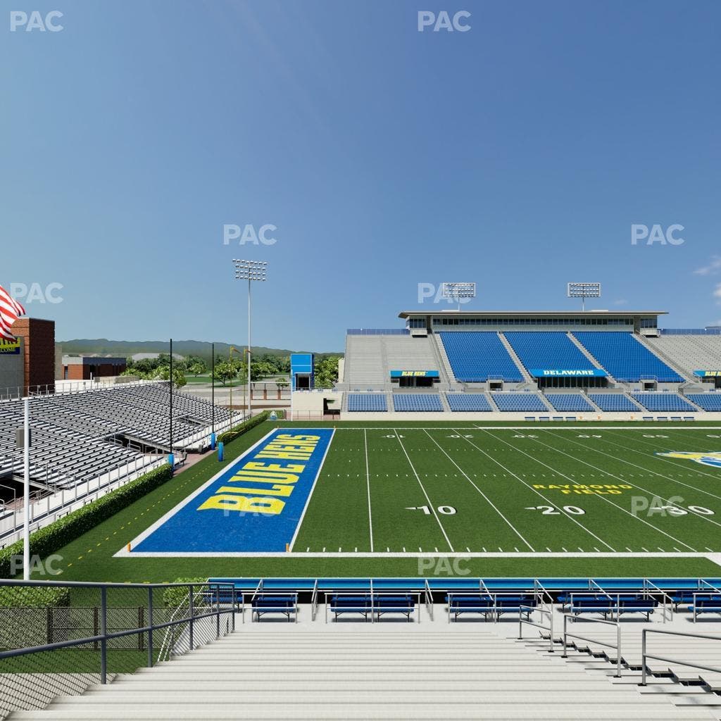 Delaware Stadium - Section N Seat View