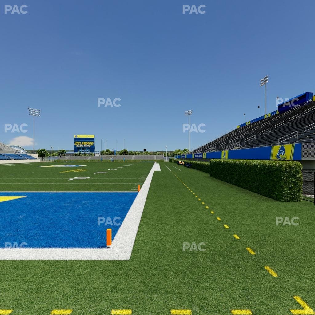 Delaware Stadium - Section South Ada 1 Seat View