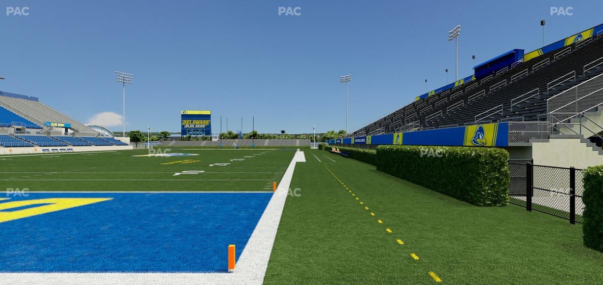 Delaware Stadium - Section South Ada 1 Seat View