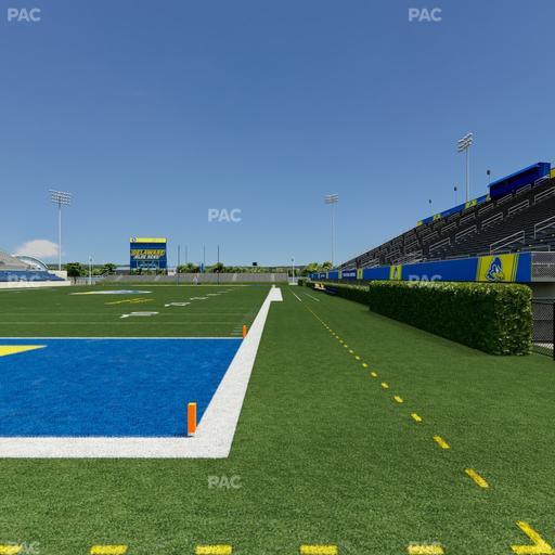 Delaware Stadium - Section South Ada 1 Seat View
