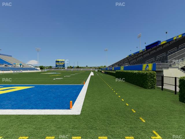 Delaware Stadium - Section South Ada 1 Seat View