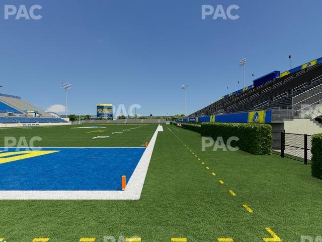 Delaware Stadium - Section South Ada 1 Seat View