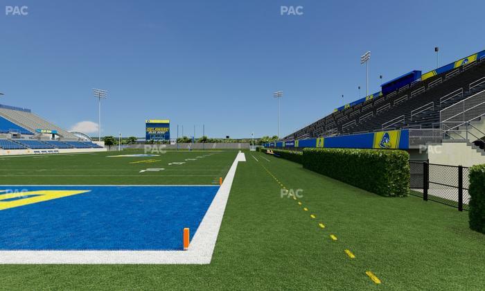 Delaware Stadium - Section South Ada 1 Seat View