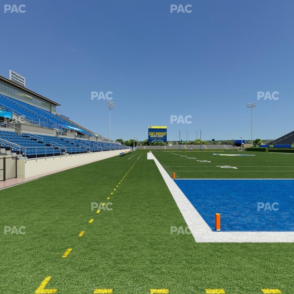 Delaware Stadium - Section South Ada 2 Seat View