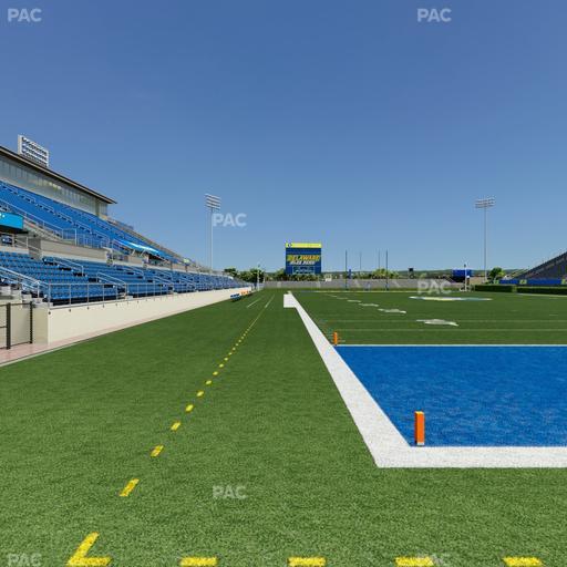 Delaware Stadium - Section South Ada 2 Seat View