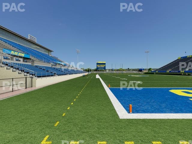Delaware Stadium - Section South Ada 2 Seat View
