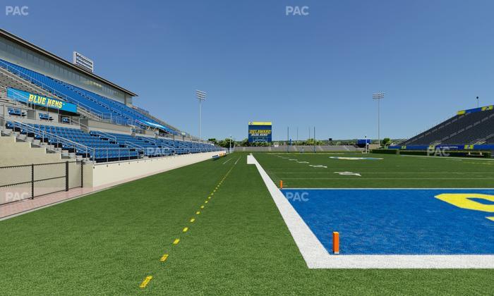 Delaware Stadium - Section South Ada 2 Seat View