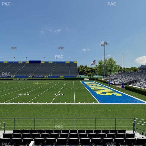 Delaware Stadium - Section West Ada 2 Seat View