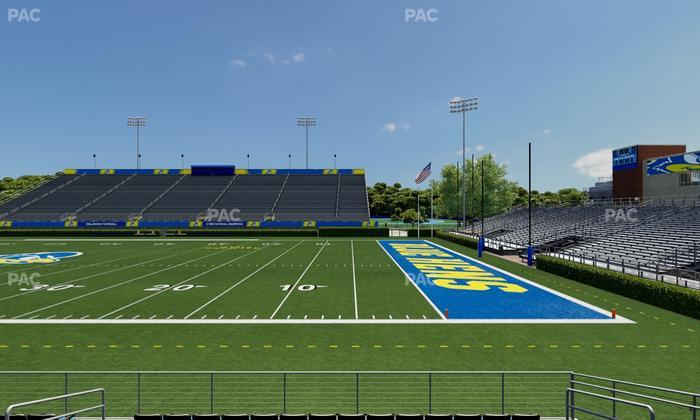 Delaware Stadium - Section West Ada 2 Seat View