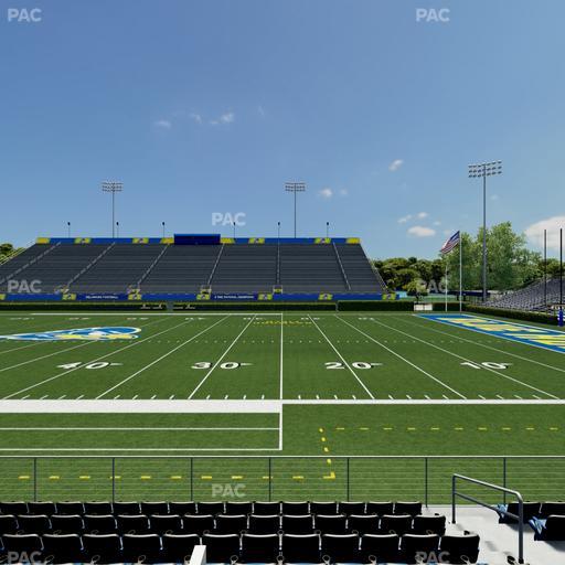 Delaware Stadium - Section West Ada 3 Seat View