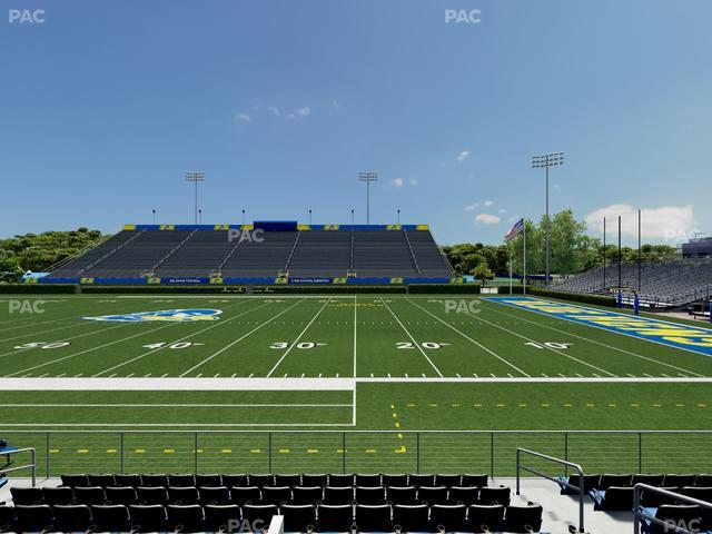 Delaware Stadium - Section West Ada 3 Seat View