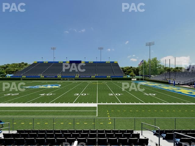 Delaware Stadium - Section West Ada 3 Seat View