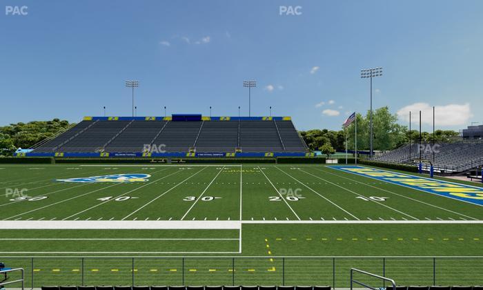 Delaware Stadium - Section West Ada 3 Seat View