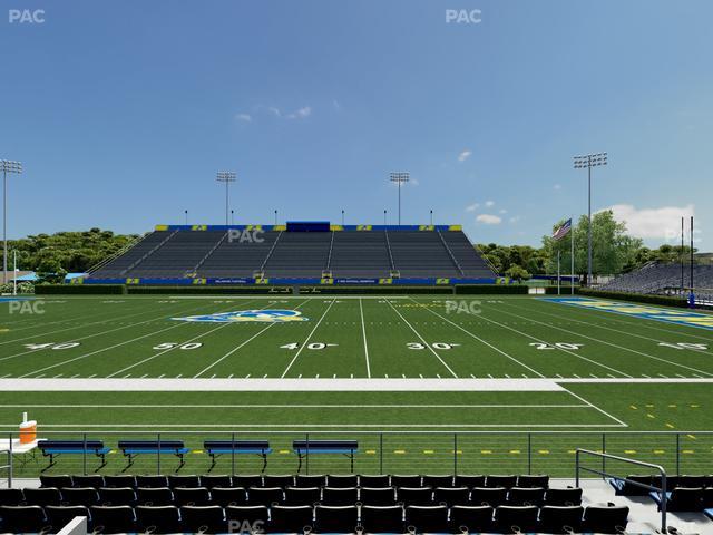 Delaware Stadium - Section West Ada 4 Seat View