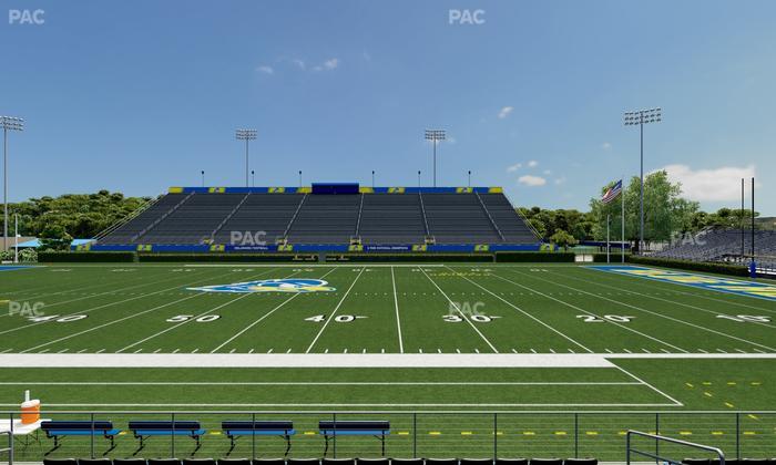 Delaware Stadium - Section West Ada 4 Seat View