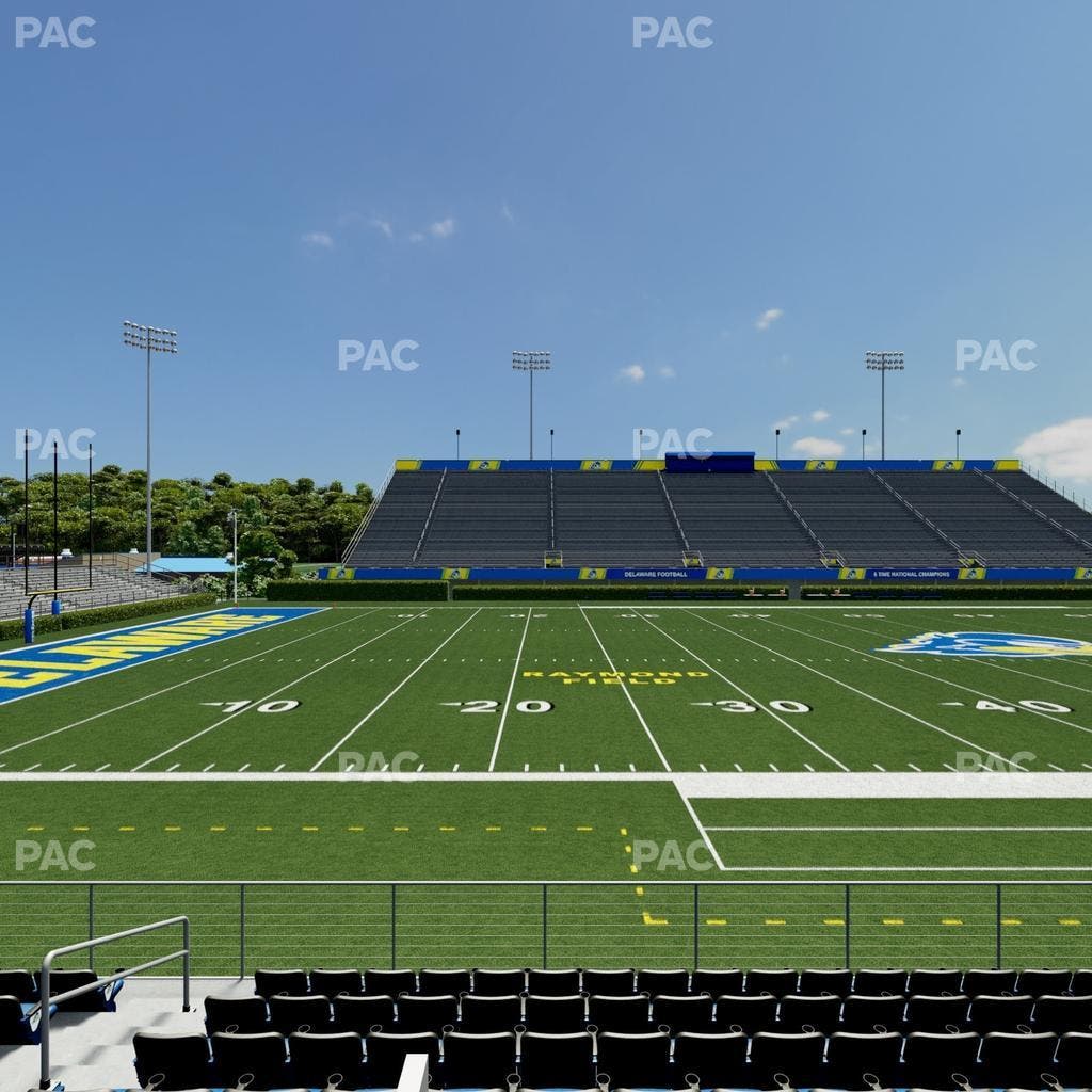 Delaware Stadium - Section West Ada 6 Seat View