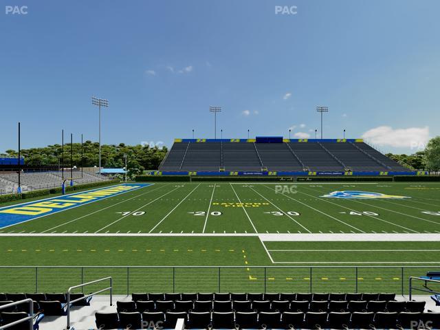 Delaware Stadium - Section West Ada 6 Seat View