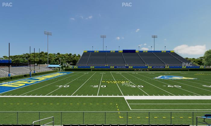 Delaware Stadium - Section West Ada 6 Seat View