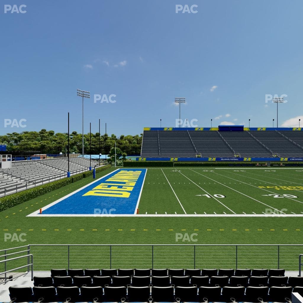 Delaware Stadium - Section West Ada 7 Seat View