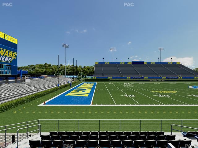 Delaware Stadium - Section West Ada 7 Seat View