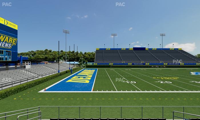 Delaware Stadium - Section West Ada 7 Seat View