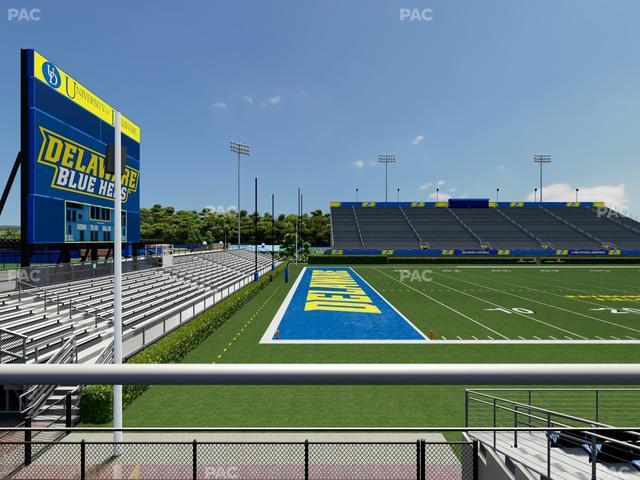 Delaware Stadium - Section West Ada 8 Seat View