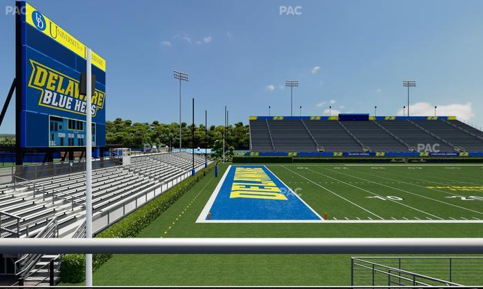 Delaware Stadium - Section West Ada 8 Seat View