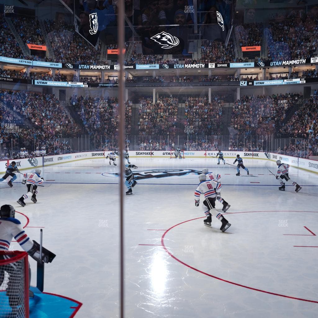 Delta Center - Section 1 Seat View